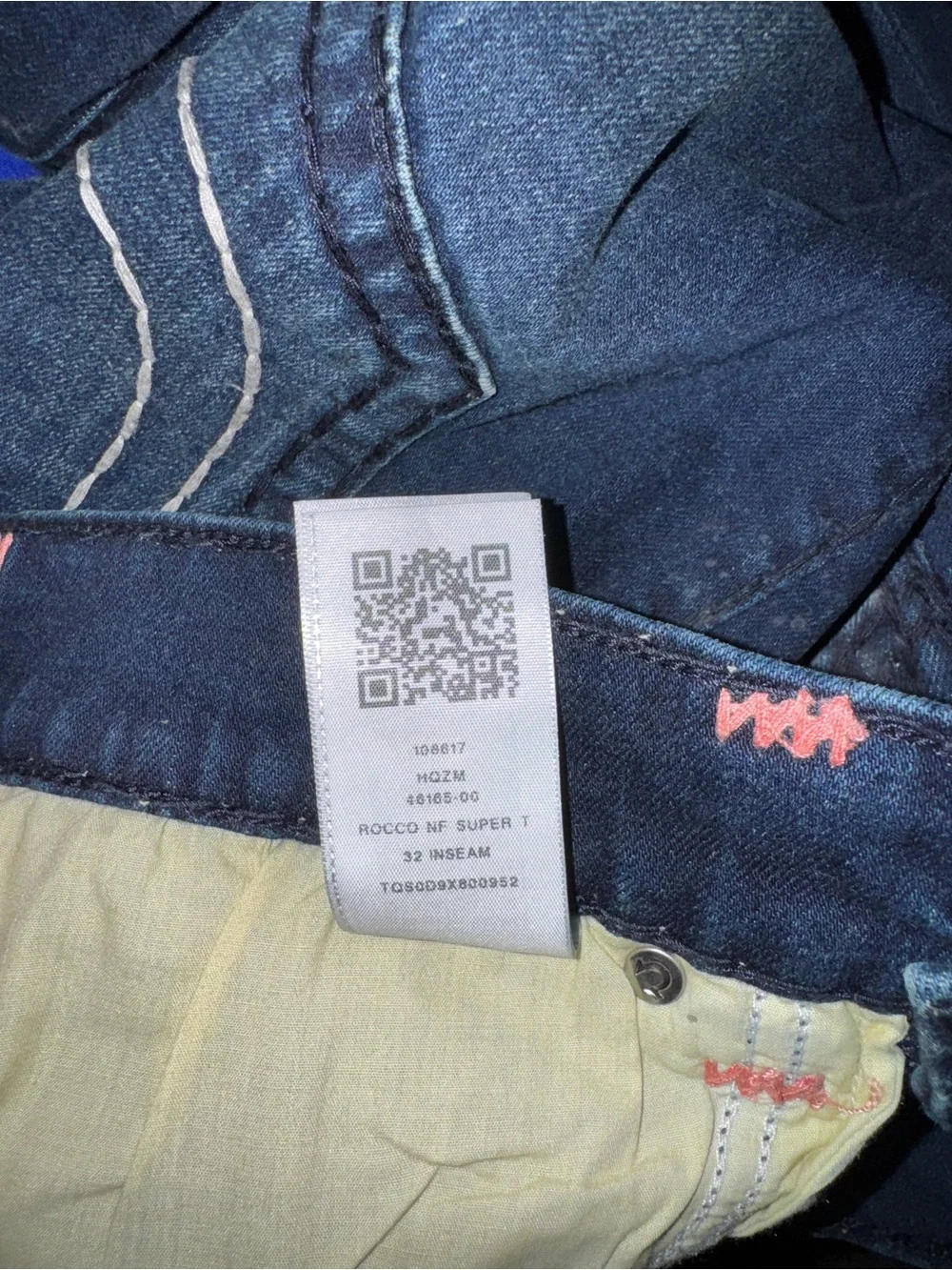 True Religion Men’s Rocco Relaxed Skinny